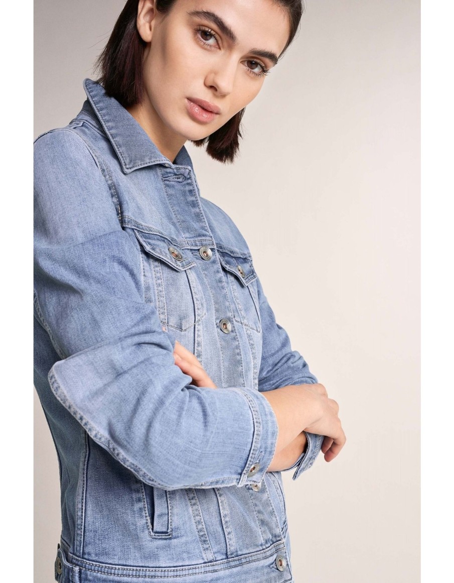 Clothing & Accessories Salsa Jeans | Salsa - Denim Jacket