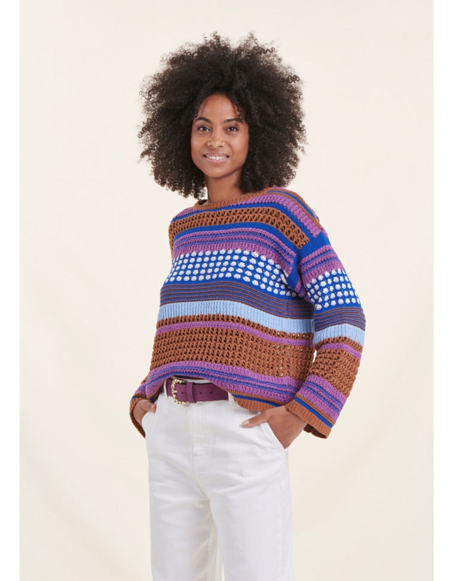 Clothing & Accessories La Fee Maraboutee | La Fee Maraboutee - Ventura - Stripe Knit Asst