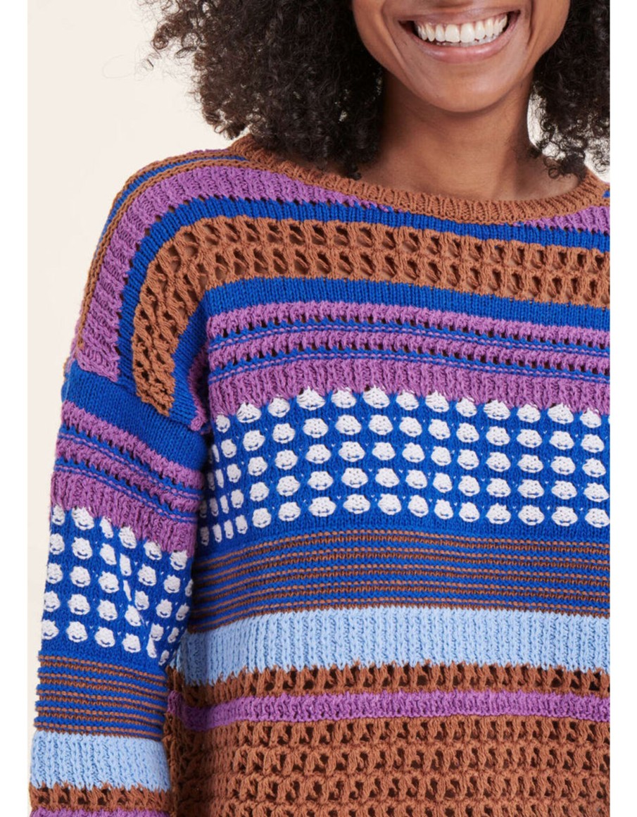 Clothing & Accessories La Fee Maraboutee | La Fee Maraboutee - Ventura - Stripe Knit Asst