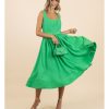 Clothing & Accessories Fee G | Fee G - 81756 - Amore Dress Green