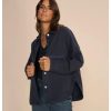 Clothing & Accessories Mos Mosh | Mos Mosh - Tia Embroidery Cotton Shirt - 159790 Salute Navy