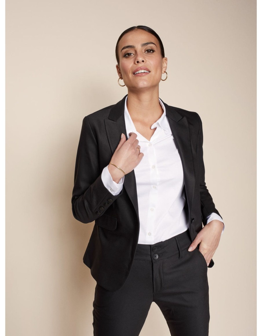 Clothing & Accessories Mos Mosh | Mos Mosh - 112579 - Blake Night Sustainable Blazer