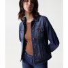 Clothing & Accessories Salsa Jeans | Salsa - 21001763 - Orange Denim Jacket