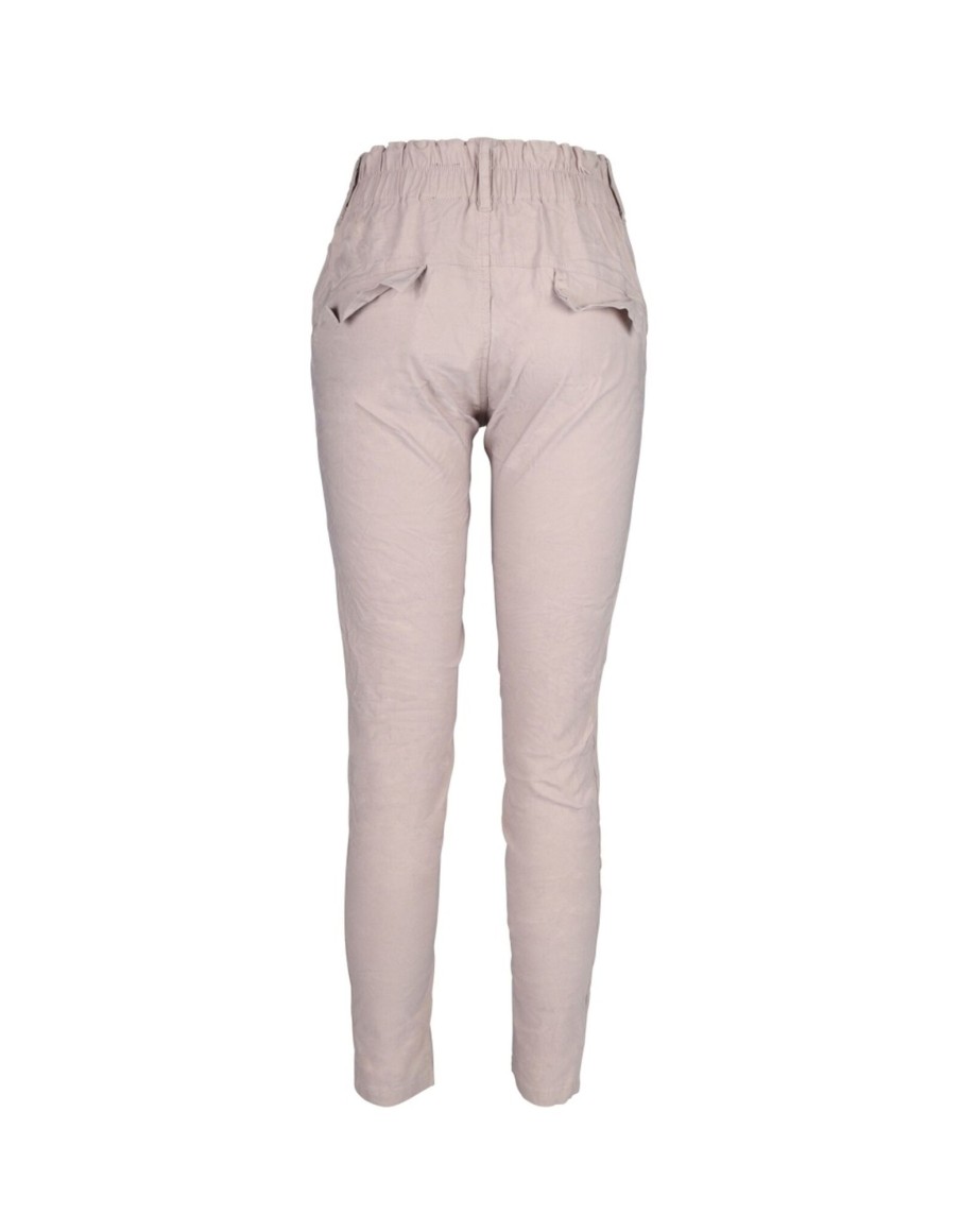 Clothing & Accessories Nu Denmark | Nu Denmark - 7960-10 - Trille Boyfriend Trousers Seasand