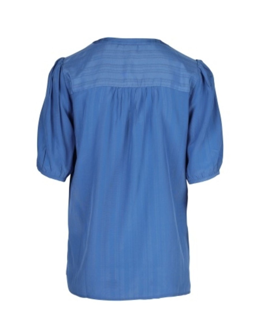 Clothing & Accessories Nu Denmark | Nu Denmark - 7956-46 - Tippie Top Fresh Blue