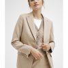 Clothing & Accessories Gustav Denmark | Gustav Denmark - 52203 6701 - Stad Blazer Sandstone