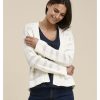 Clothing & Accessories La Fee Maraboutee | Vecna - La Fee Maraboutee - Edge To Edge Cardi Ecru