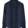 Clothing & Accessories Gustav Denmark | Gustav Denmark - 52646 7355 - Carmen Shirt Blue Nights