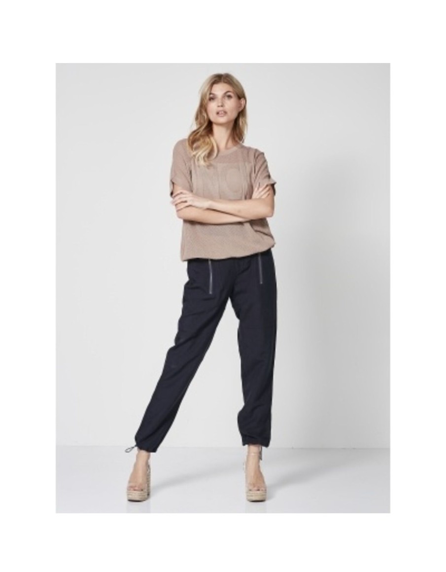 Clothing & Accessories Nu Denmark | Nu Denmark - 7919-10 - Tali Trousers Classic Navy