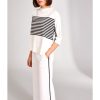 Clothing & Accessories Peruzzi | Peruzzi - S24205 - Side Stripe Trousers