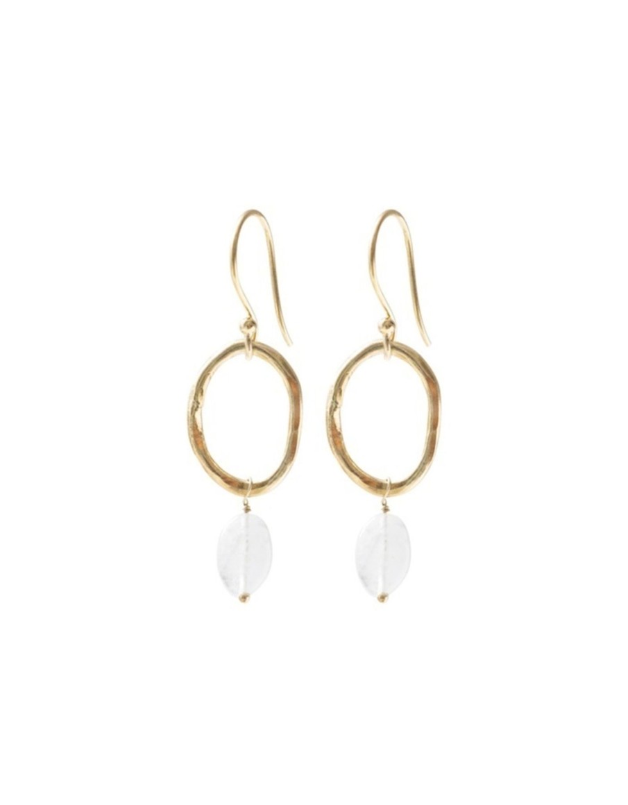 Clothing & Accessories A beautiful Story | A Beautiful Story - Graceful Gold Plated Earrings