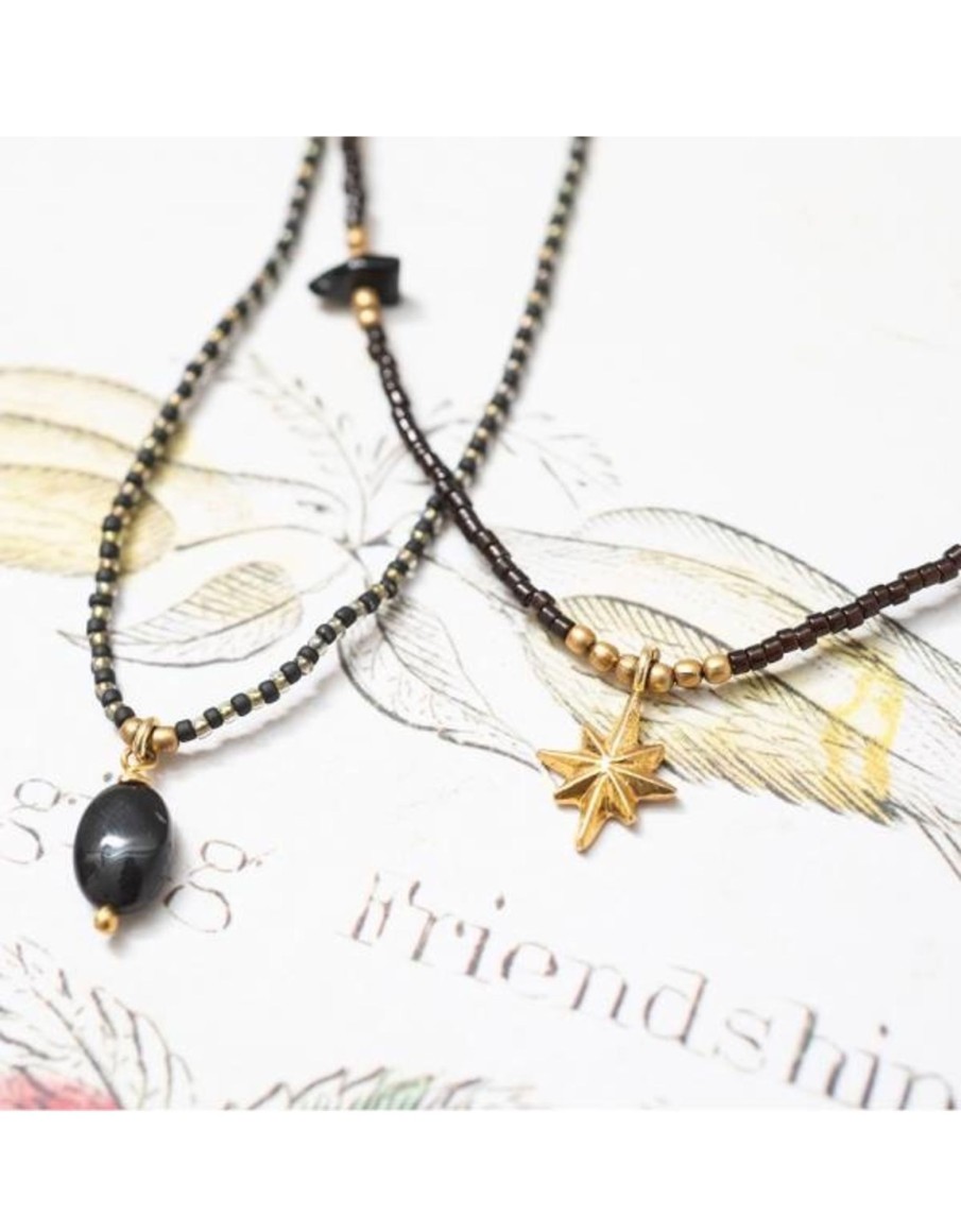 Clothing & Accessories A beautiful Story | A Beautiful Story - Magical - Gold Necklace